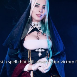 Нарядилась монашкой и круто трахнулась